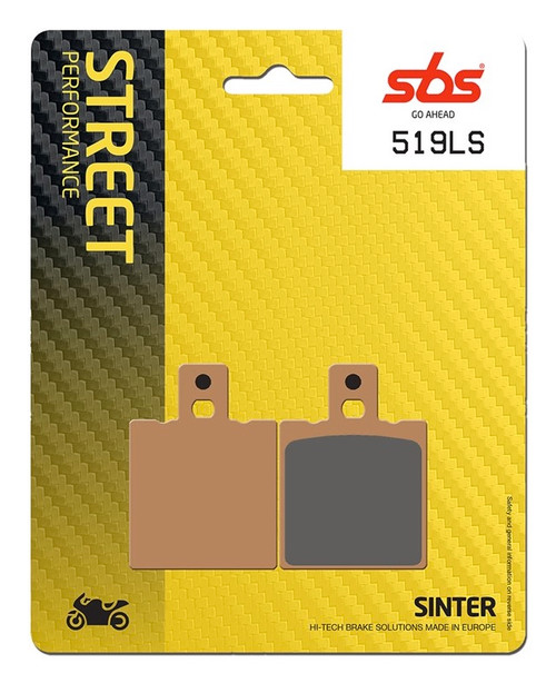 SBS 519LS Sinter Race Pads Rear 05/P32 Caliper