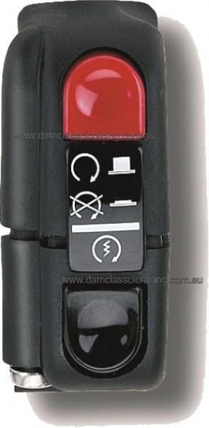 Domino Switch Start/Stop Black 0351AB.9A