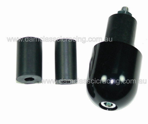 Black Alloy Bar End