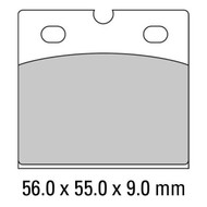 FERODO Brake Pads EcoFriction FDB108EF