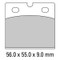 FERODO Brake Pads EcoFriction FDB108EF