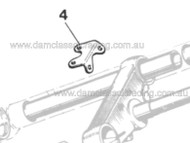 21138404 Support for front brake splitter on Ceriani 