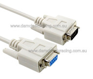 9 Pin Extension Cable Serial Direct Male to Female RS232 DB9 M-F