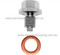 MAGNETIC Sump Plug M10x1.25