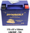 Laverda 750 BATTERY Dynavolt (AGM) 12V MG20HL-BS-C 20Ah CCA400