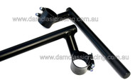 Clip on Handlebar Hi Rise 40mm Black