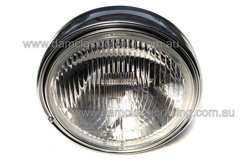 Motorcycle Headlight Complete Lucas pattern