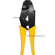 TERMINAL/RATCHET CRIMPING TOOL for WT-type uninsulated connectors