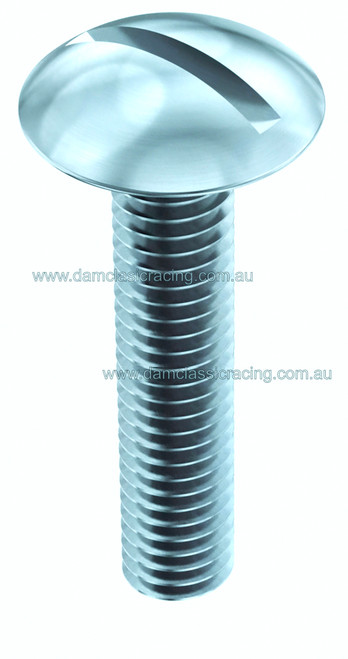Slotted Mushroom Screw ZINC