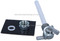 Fuel Tap metal lever Horizontal Outlet RHS M18x1