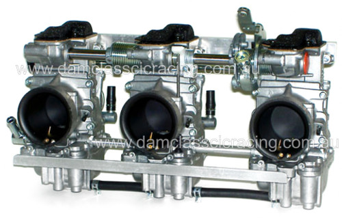 Mikuni flat slide carburettors for Laverda