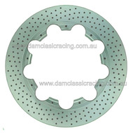 300mm drilled brake disc