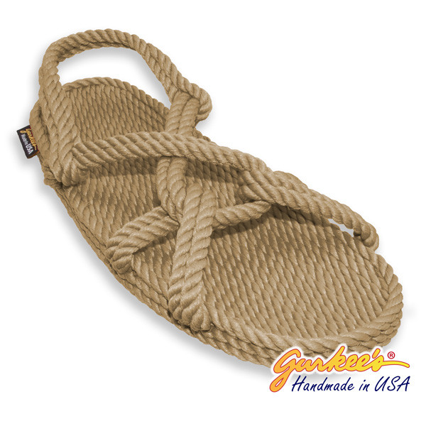 tan rope sandals