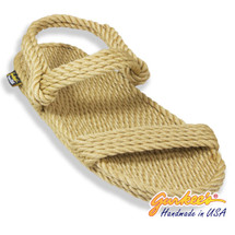 tan rope sandals