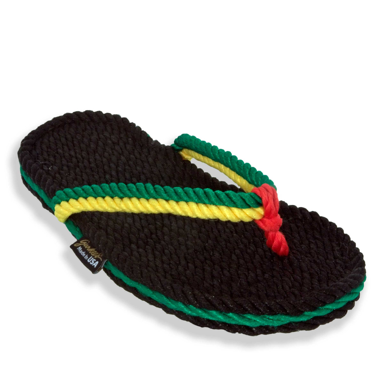 Signature Tobago Rasta Rope Sandals - Gurkee's