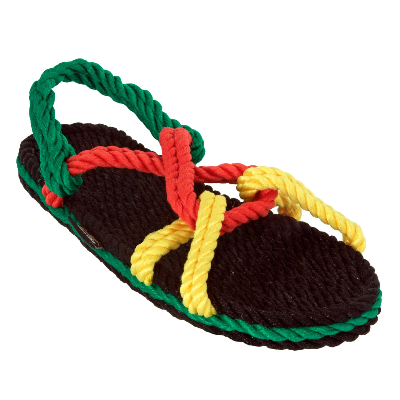 red rope sandals