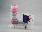 Light Magenta Refillable Cartridge for the Epson Pro 3800 with 1 x 8 oz Bottle of Cave Paint Elite Enhanced Light Magenta pigment ink (needs chip from original cartridge)