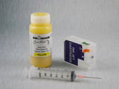 Yellow Refillable Cartridge for the Epson Pro 3800/3880 with 1 x 8 oz Bottle of Cave Paint Elite Enhanced Yellow pigment ink (needs chip from original cartridge)