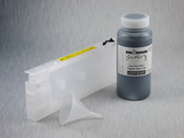 1 x Refillable Cartridge for the Epson Pro 4000/7600/9600 with 1 x 0.5 Liter Bottle of Cave Paint Elite pigment ink - Light Black (chip resetter needs to be ordered separately)