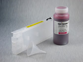 1 x Refillable Cartridge for the Epson Pro 4000/7600/9600 with 1 x 0.5 Liter Bottle of Cave Paint Elite pigment ink - Magenta (chip resetter needs to be ordered separately)