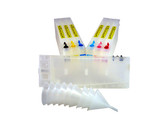 Refillable Cartridge set (7) for the Epson Pro 7600/9600 - Photo Black version - empty - no inks included