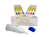 Refillable Cartridge set (9) for the Epson Pro 4880 - Photo and Matte Black version - empty - no inks - includes resetter