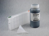 1 x Refillable Cartridge for the Epson Pro 4900 with 1 x 0.5 Liter Bottle of Cave Paint Elite Enhanced pigment ink - Light Black