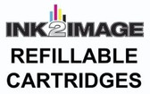 1 x Refillable Cartridge for the Epson Pro 7500 with 1 x 0.5 Liter Bottle of i2i Absolute Match E95 pigment ink - Light Magenta