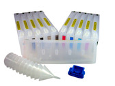 Refillable Cartridge set (11) for the Epson Pro 7900/9900 - empty - no inks - includes resetter