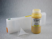 1 x Refillable Cartridge for the Epson Pro 7700/7890/7900/9700/9890/9900 with 1 x 0.5 Liter Bottle of Cave Paint Elite Enhanced pigment ink - Yellow (chip resetter needs to be ordered separately)