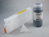 1 x Refillable Cartridge for the Epson Pro 7880/9880 with 1 x 0.5 Liter Bottle of Cave Paint Elite Enhanced pigment ink - Light Black (chip resetter needs to be ordered separately)
