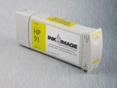 Re-manufactured 775 ml Cartridge for HP Z6100 filled with i2i Absolute Match HP91 pigment ink - Yellow