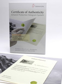 Hahnemuhle Certificate of Authenticity - 25 sheets pack