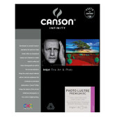 Canson Infinity Photo Lustre Premium RC 310 gsm, 17" x 22", 25 sheets