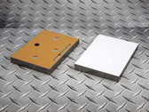Sublim8 mounting block for metal prints, 4.75" x 6.75" x 0.75", silver edge, pack of 10