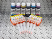 Kit # 3 - Refillable cartridge kit for the Canon printers that use 6 x CLI-8 cartridges