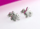 Bunny Stud Earring 14kt White Gold