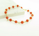 Genuine Red Coral in 14Kt - Newborn, red coral jewelry for infants."
