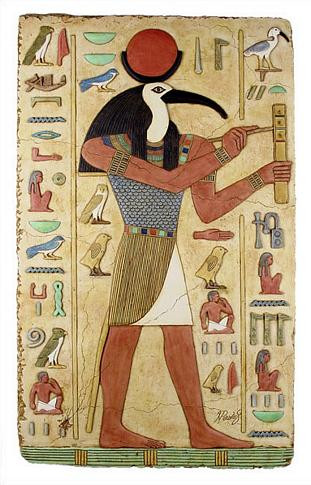 Thoth with color detail - Photo Museum Store Company