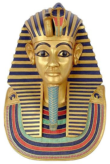 【豊富な2024】■『Tutankhamen胸像』置物。Egyptian souvenir。■♪「遙遙来たぜぇ～Egyptおッ～」で購入しましたが、中国製とは是如何に？。(笑) エスニック