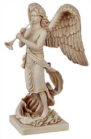 Archangel Gabriel with trumpet - Photo Museum Store Company