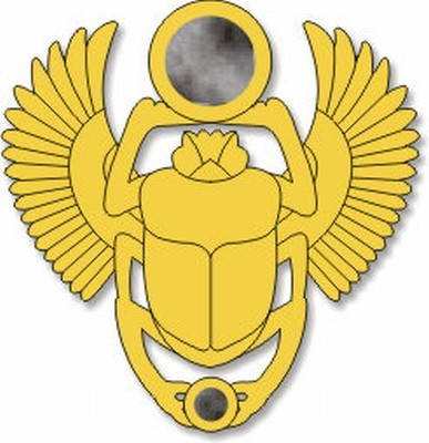 Egyptian Scarab Pin - Photo Museum Store Company