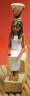Painted Hathor Goddess of Love - Photo Museum Store Company