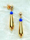 Dahshur Earrings - Egyptian, Middle Kingdom XII Dynasty - Photo Museum Store Company