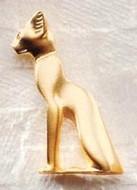 Sacred Cat Brooch - Egyptian 600 - 30 B.C - Photo Museum Store Company