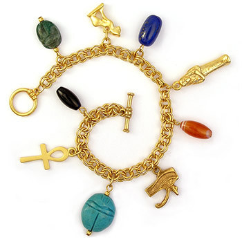 Egyptian Charm Bracelet | Museum Store Company gifts, jewelry and more