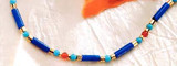 Egyptian Lapis & Turquoise Necklace - Photo Museum Store Company