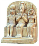 The Sacred Triad - Isis, Osiris and Horus - Photo Museum Store Company