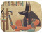 Anubis Relief - Painted, Temple of Abydos, Egypt - 1317B.C. - Photo Museum Store Company