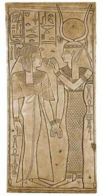 Isis and Queen Nefertari - Valley of the Queens, Luxor,  1270BC - Photo Museum Store Company